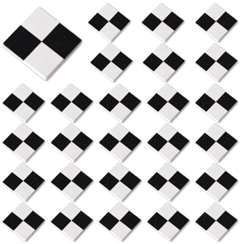 Wooden Dollhouse Flooring Tiles, Tiny House Furniture Accessory, 27 Pcs | Smooth Lightweight Material, Checkerboard Pattern, Realistic Miniature, Suitable for Dollhouse, Tiny House and Landscape