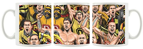 Ultras Dresden als Bedruckte Kaffeetasse/Teetasse aus Keramik, 300ml, weiß