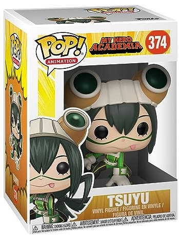 Funko Pop! Vinyl: Animation: My Hero Academia (MHA) Tsuyuui - Tsu - Froppy (MHA) W2: Tsuyu - Collectable Vinyl Figure - Gift Idea - Official Merchandise - Toys for Kids & Adults - Anime Fans