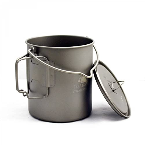 TOAKS Titanium Pot with Bail Handle, 750 ml