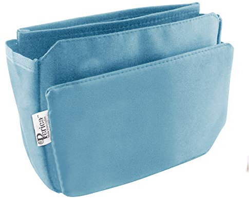 Periea ‘Tegan’ Small Handbag Organiser Insert or Make-up Bag – 5 Colours Available (Blue)
