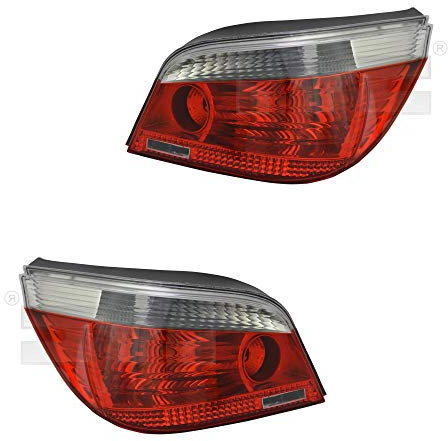 Heckleuchten Rückleuchten Rücklicht Set rechts & links Satz für Modell 5 Series (E60/E61) Baujahr: 07/2003-08/2007 Kunststoff ohne Lampenträger