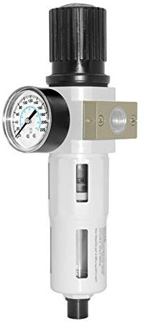Beduan Compressed Air Pressure Regulator Filter 1/2NPT,Water/Oil Trap Separator Combo Tool Compressor Filter(MIDI)