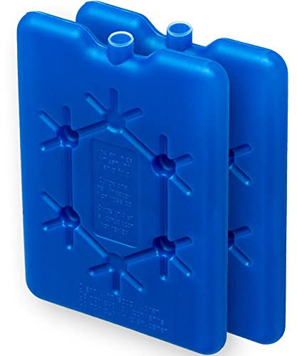 Deuba 2xAcumuladores de frío Elementos de refrigeración para Bolsa térmica Paquetes de Hielo Nevera portátil 12h