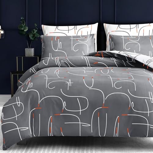 Pamposh Double Duvet Set Premium Brushed Microfiber Duvet Cover Double Ultrasoft Hypoallergenic Duvet Double Cover Set Non Iron Luxury Bedding Sets With Zipper Closure