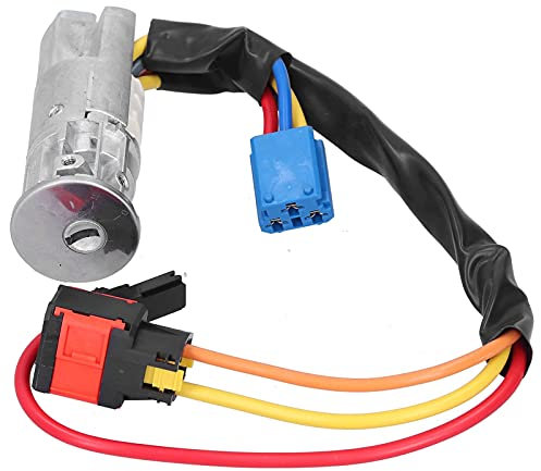 Cerradura de interruptor de encendido, interruptor de encendido reemplaza el interruptor de encendido barril de bloqueo de encendido para CITROEN XSARA PICASSO 1999-2010 para PEUGEOT 206406