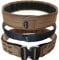 Bear Armz Tactical Battle Belt | Molle Riggers Gürtel | Duty Gürtel | Heavy Duty Anti-Rutsch-Pad & Innengürtel Kamm | 2-in-1 System, Coyote Braun, M