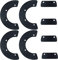Giltswift Schneefräsen-Paddel, Gummi für HS35 Schneefräse Schneefräse Teile1003375 1003391 72521-730-003 mit Hardware-Kit