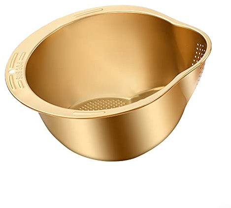 Bol à riz avec passoire - Machine à laver 4 en 1 et passoire à fruits