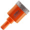Diamant Trockenbohrer Fliesenbohrer - BGTEC 32mm Diamantbohrer für Granit, Marmor, Mauerwerk, Beton, Fliesen/Keramik, Hartplastik, vakuumgelöteter Diamantkernbohrer