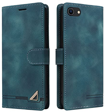 OKZone Kompatibel mit iPhone 6S / iPhone 6(4,7 Zoll) Hülle, Halterung Standfunktion Kartenfach Wallet Schutzhülle 360 Grad Stoßfest Premium Leder Schutzhülle Handyhülle für iPhone 6S / iPhone 6 (Grün)