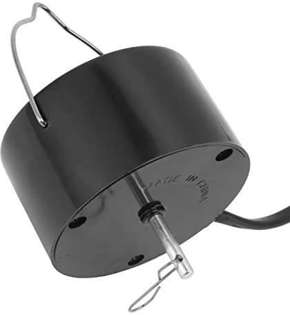Hängender Ausstellungsmotor, Elektrisch Betriebener Windspiel-Einsteckmotor, Kleiner Windspiel-Rotationsmotor Zum Aufhängen von Ausstellungshöfen, Schwarze Windspiel-Skulpturen