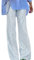 Odizli Pailletten Hose Damen Glitzer Glitzerhose Pailettenhose Elegant High Waist Palazzo Hosenrock Lang Weite Hose Festlich Hochzeit Hochzeitsgast Marlenehose Freizeithose Festival Outfit Silber M