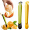 Orangenschäler, Zitrusschäler, multifunktional, für die Küche, Obstschäler, leicht zu öffnen, Orangen-Zitronenschäler, Obstschäler, Werkzeug, Express-Boxöffner (2 Stück)