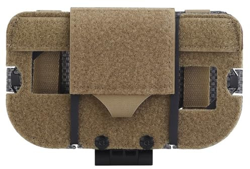 Fotrsta Planche De Navigation Pliée Gilet Tactique, Universel Porte Téléphone Gilet Tactique en Plein Air pour Écrans De Téléphone De 4,7-6,7 Pouces Accessoires De Chasse