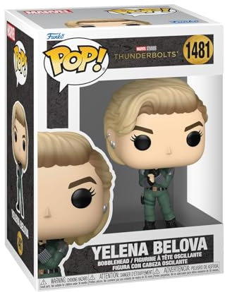 Funko Pop! Marvel: Thunderbolts - Yelena Belova - Vinyl-Sammelfigur - Geschenkidee - Offizielle Handelswaren - Spielzeug Für Kinder und Erwachsene - Movies Fans - Modellfigur Für Sammler und Display