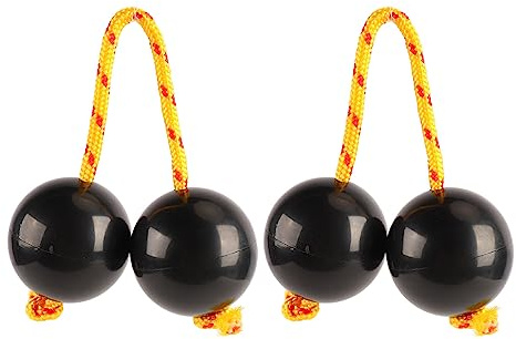 Afrikanischer Rhythmus-Shakerball, 2 Stück, Einstellbarer Rasselball für