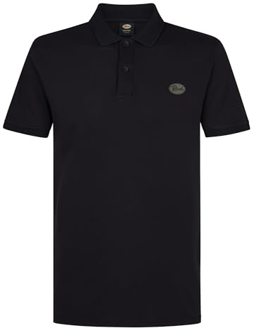 Petrol Industries - Klassisches Poloshirt Schwarz M