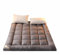 Klappmatratze Gästebett für platzsparende weiche und bequeme Bodenliege Schlafsofa Braun 90 x 200 cm
