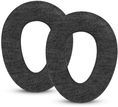 PXC550 Ear Pads Replacement Earpads Suitable for Sennheiser PXC 550-II MB 660 Headphones,Black Cotton