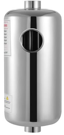 PINYELIN Swimming Pool Heaters, 28KW Stainless Steel Pool Heaters for above Ground Pools, Pool Heat Exchanger Maximum Temperature Reaches 120℃