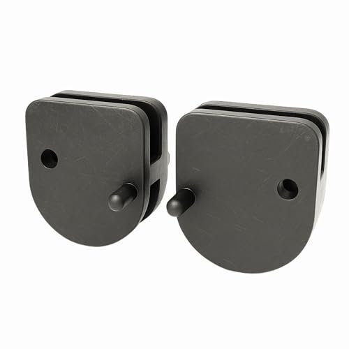 Sintrix Fab 2X Replacement Door Slides for Metal Sheds. Compatible with Yardmaster Store All, Shiplap, Woodview, Emerald, Outsunny. Durable Door Guides for 5mm Panels – Replacement for Slide No. 6071