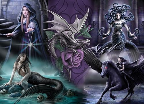bluebird Puzzle Anne Stokes - Gothic Dreams - 1000 Teile