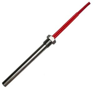 24V Cartridge Heater DC Water Heating Element M14 Thread SUS304 Stainless Steel Electric Heating Rod(300W)