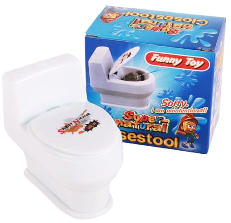 Bvizyelck Spritzende Toiletten Spielzeug | Feiertage Streich Zubehör,Witziges Spritz-Gag-Spielzeug | für Kinder Jugendliche Erwachsene Büro Mitbewohner Geburtstage & Familientreffen