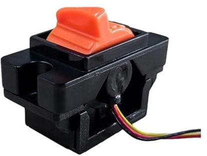 TIEOAXFT Joystick, SMC102, einachsiger Push-Schwarz, Stangen-Hall-Wippe for industrielle Steuerung (0,3–4,7 V, C_R0-Feder)(0.5-4.5V; B-d11=11th Gear)