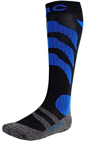 P.A.C. Ski Race Pro Skisocken für Herren, Größe 40-43, 44-47, für individuell angepasste Skischuhe, Ski, Snowboard