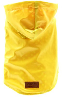 Croci C7274473 Regenmantel Raindrop Lemon, 35 cm