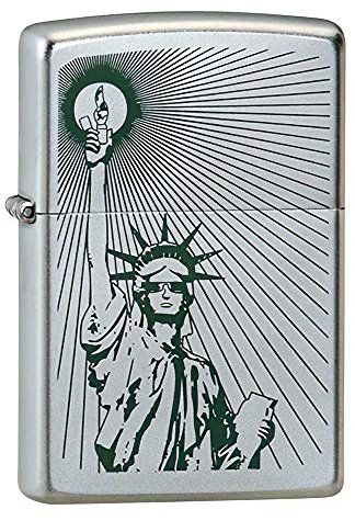 Zippo 205 Planeta Feuerzeug, Freiheitsstatue, New York Limited Edition Winddicht