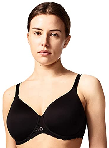 Chantelle Parisian Allure 3/4 Spacer Bra Reggiseno t-Shirt, Nero, 1E Donna