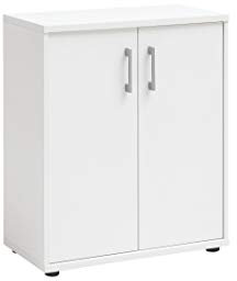 Möbelpartner Milo Aktenschrank, weiß, ca. 65,1 x 34,5 x 77,3 cm