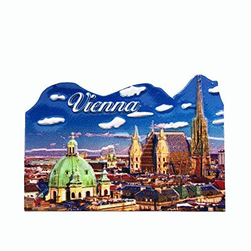 Wien Österreich Kühlschrankmagnet Souvenir Geschenkkollektion Zuhause Küche Dekoration Whiteboard Magnetaufkleber Wien Kühlschrankmagnet