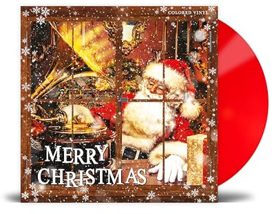 Merry Christmas Farbiges Vinyl - Rote Version (Remasterte LP) Louis Armstrong, Mahalia Jackson, Frank Sinatra, Miles Davis Sextet