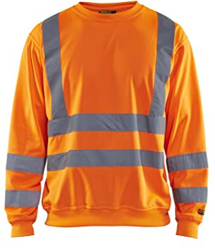 Blaklader 3341197453005XL Pullover, High Vis Orange, Größe 5XL