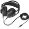 BOYA Professional Wired Over Ear Studio Headphones, Stereo Headsets Monitor Recording & Mixing DJ Equipment for Wireless Microphone Phone Laptop Podcast Guitar Drum TV (Black)