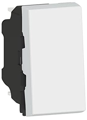 Legrand - Interrupteur ou va-et-vient lumineux avec voyant Mosaic Easy-Led 10A 1 module - blanc