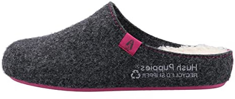 Hush Puppies Female The Good Slipper, Charcoal, 3