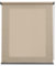 STORESDECO Lichtrollo Plus, Premium-Rollo mit Metallic-Finish. Modernes, dekoratives Rollo in Textiloptik für Fenster und Türen bis 200 cm!| Plus Beige, 80 cm x 250 cm