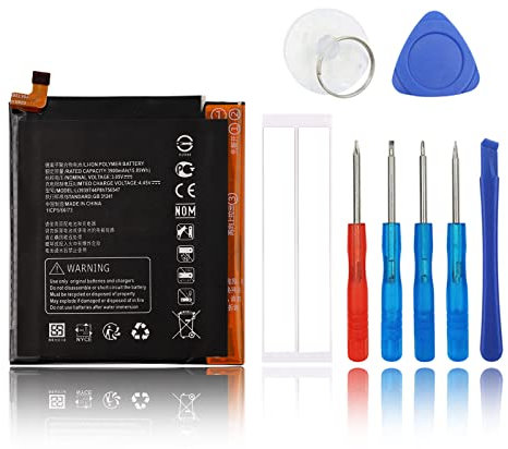 SwarKing Ersatz Akku Kompatibel mit ZTE Axon 10 Pro Li3939T44P8h756547 with Toolkit