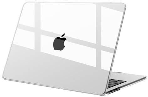 eleger Cover compatibile con Macbook Pro 13 M2 M1 pollici A2338 A2251 A2289 A2159 A1989 A1708 A1706, versione 2016-2022, Custodia protettiva rigida, Trasparente cristallino