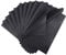 ihaspoko 100 Blatt Schwarz Seidenpapier, 50×35cm Geschenkpapier für Handwerk und Geschenkverpackung Dekorativ