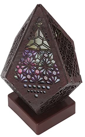 ZLXHDL Orientalische Retro Bohemien Lampe - Besonderes, Exquisites, Farbenfrohes Marokkanisches Design Mit Schatteneffekt Für Sammlung, Heimdekoration, Balkon