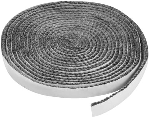 Kamin Dichtband, Dichtungsband Selbstklebend Kamindichtung Ofendichtband 4 m Kamin Dichtband Selbstklebend Holzofendichtung für Kaminofen Ofen Holzöfen
