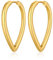 Creolen Gold Groß Damen Ohrringe Creolen Gold Herz Creole Silber Vergoldet