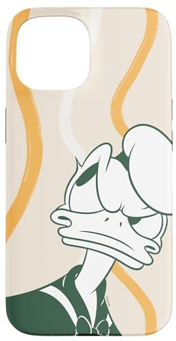 Hülle für iPhone 15 Disney Donald Duck Retro Vintage Glare & Lines Muster