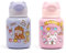 m MU Borraccia Termica Bambini 500ml con Cannuccia - Acciaio Inox Senza BPA, Impermeabile, Mantiene Caldo e Freddo | per Asilo, Scuola, Sport (VIOLA/ROSA)